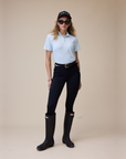 VALA Ladies Sculpt & Smooth Knee Grip Riding Breeches, Black