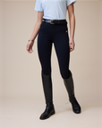 VALA Ladies Sculpt & Smooth Knee Grip Riding Breeches, Black