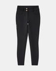 VALA Ladies Ultimate Button Up Full Grip Breeches, Black