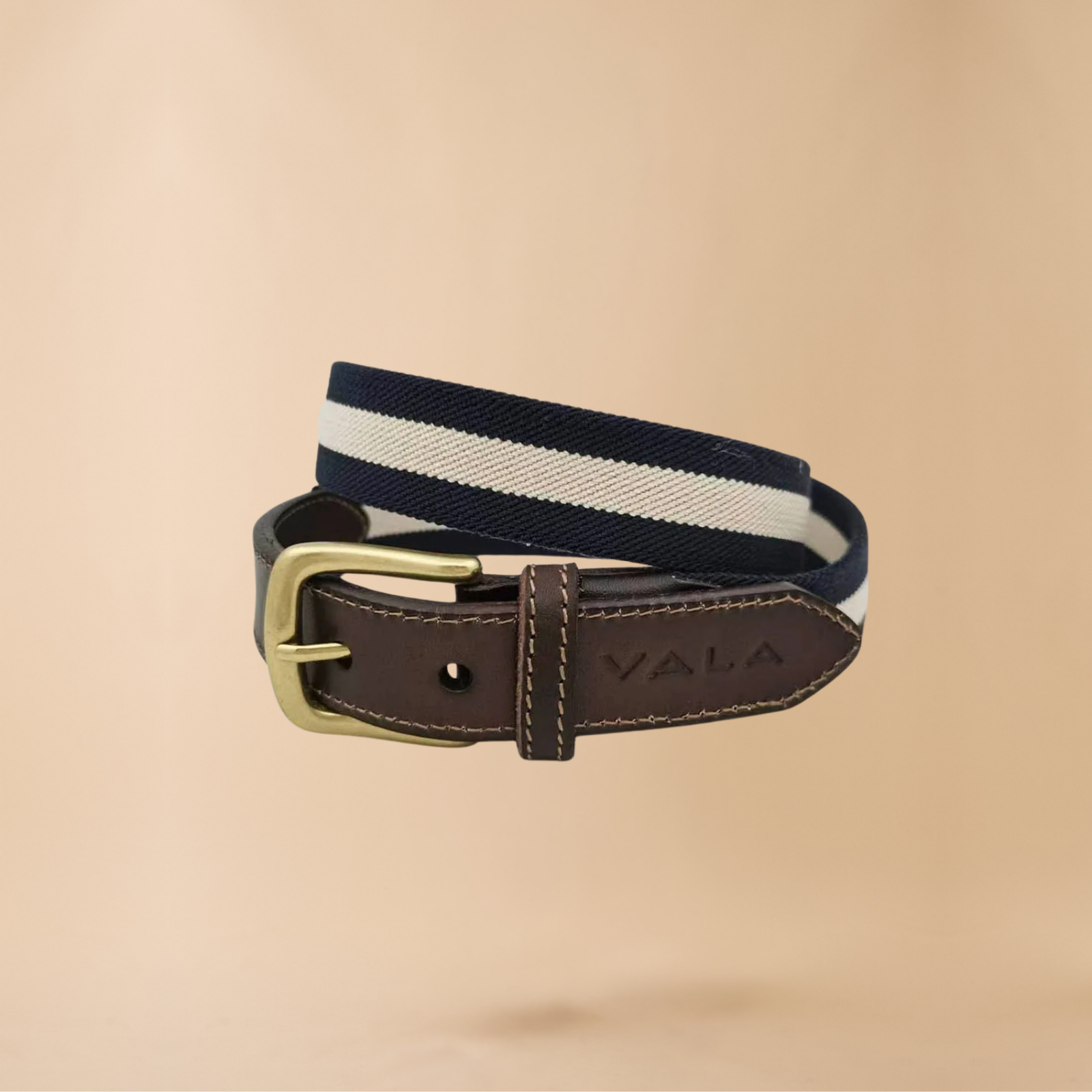 VALA Lines Belt, Navy