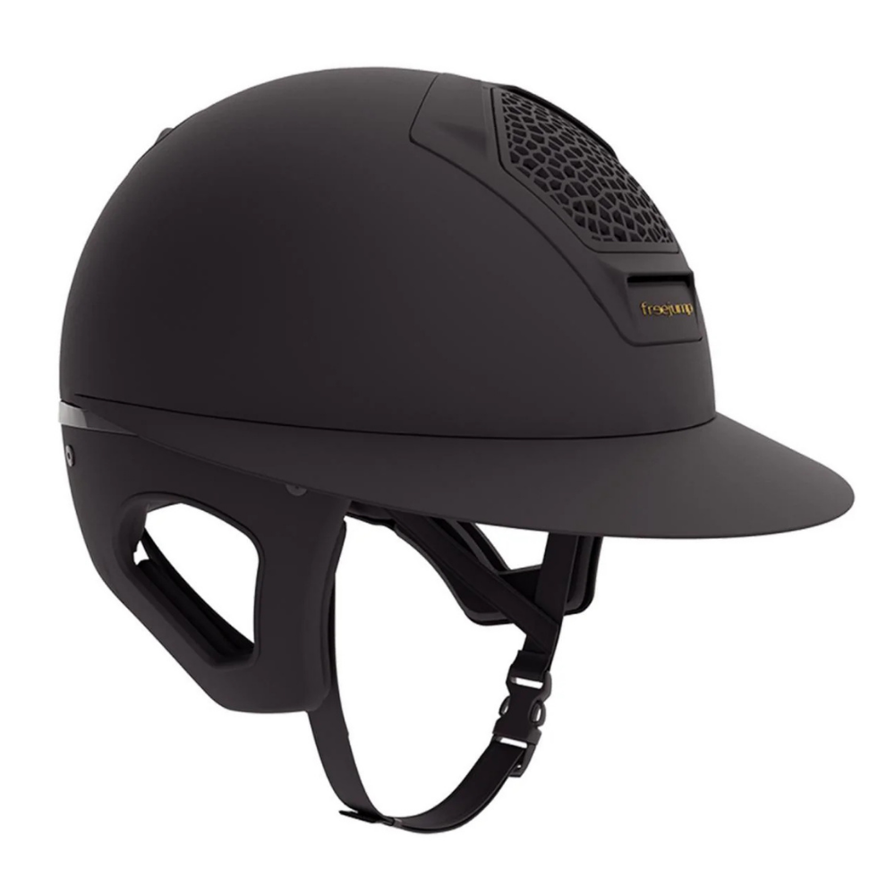 Freejump Voronoï Carbon Wide Brim Helmet, Black Matte