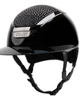 KASK Custom Star Lady Chrome Waterfence Helmet, Black