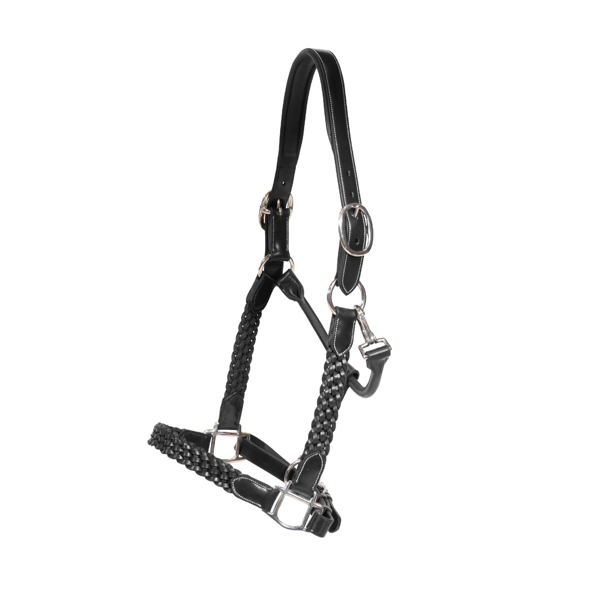 Dy'on Plaited Halter, Black