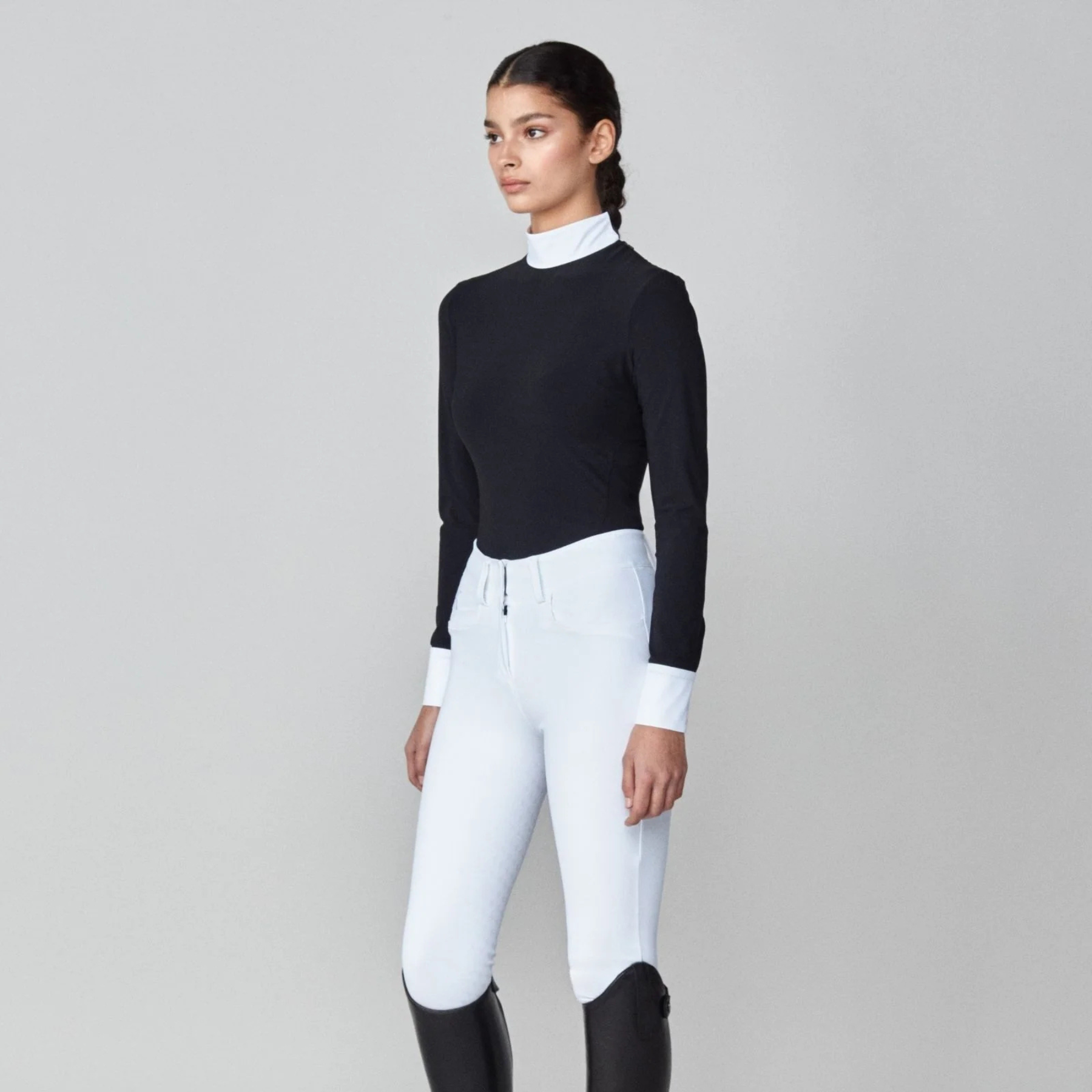 Yagya Ladies Timeless Show Shirt, Black