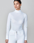 Yagya Ladies Timeless Mesh Show Shirt, White
