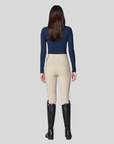 Yagya Ladies 1/2 Zip Long Sleeve Training Top, Navy