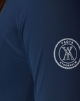 Yagya Ladies 1/2 Zip Long Sleeve Training Top, Navy