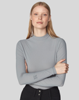 Yagya Ladies Lightweight Long Sleeve Top, Fog