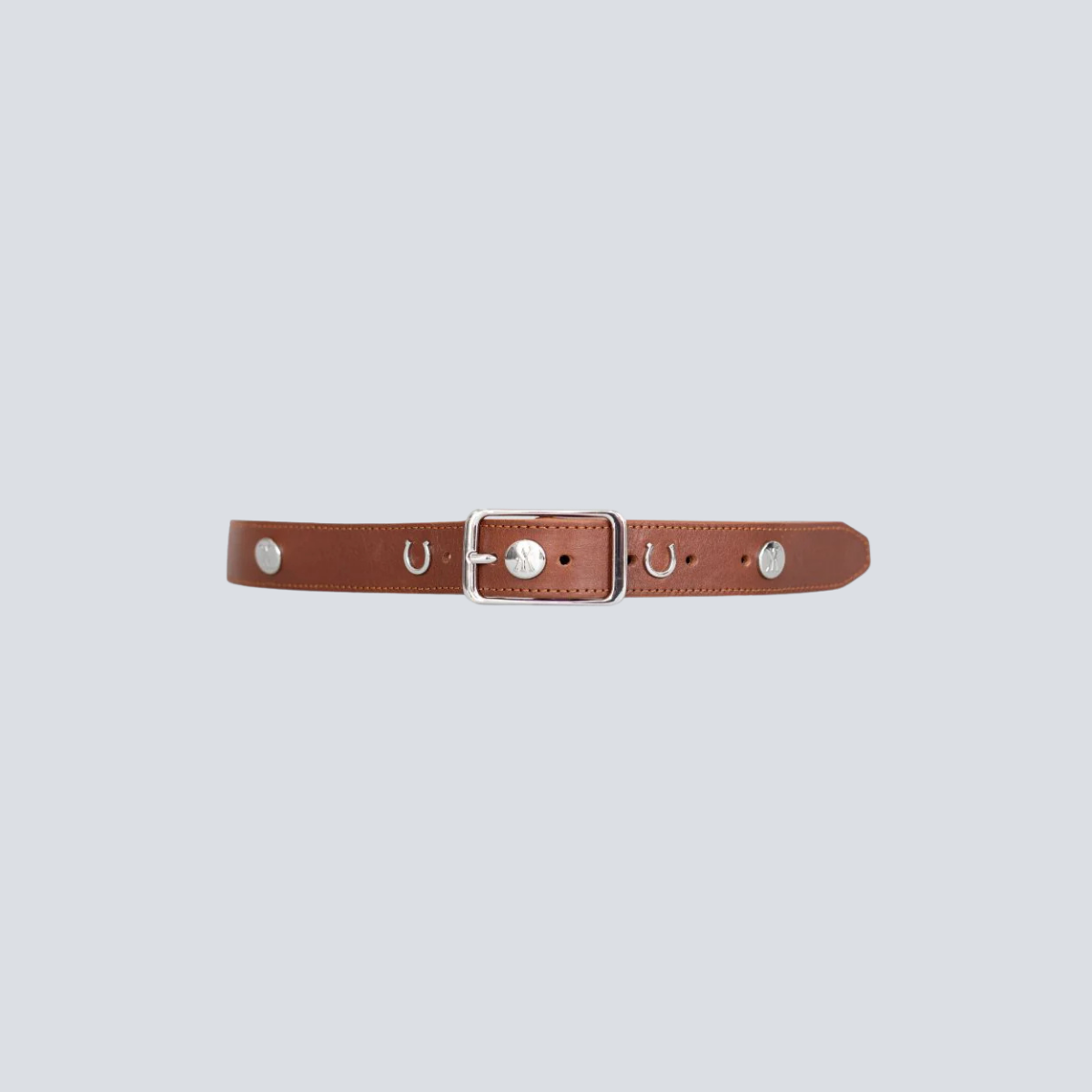 Yagya Leather Bucket Belt, Brown