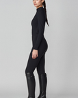 Yagya Ladies Timeless Mesh Show Shirt, Black