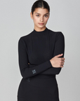 Yagya Ladies Timeless Mesh Show Shirt, Black