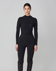 Yagya Ladies Timeless Mesh Show Shirt, Black