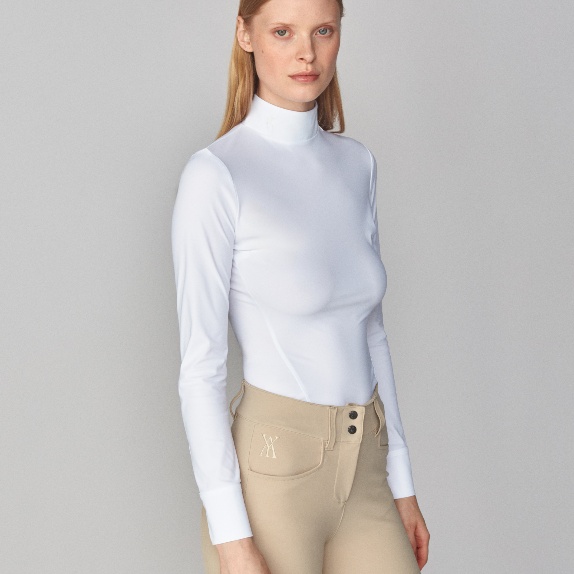 Yagya Ladies Timeless Show Shirt, White
