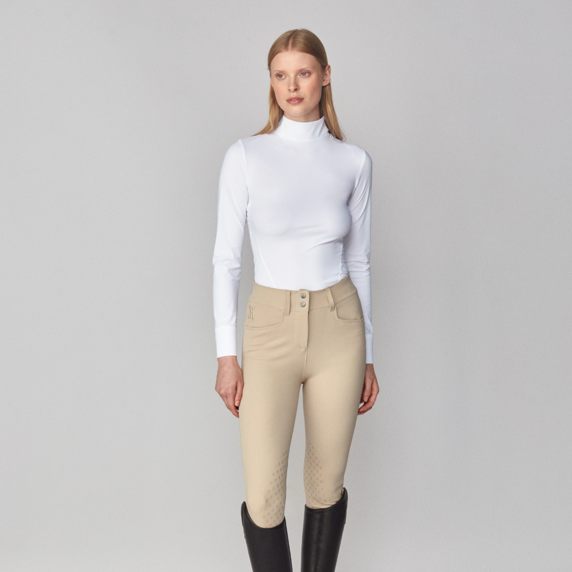 Yagya Ladies Timeless Show Shirt, White