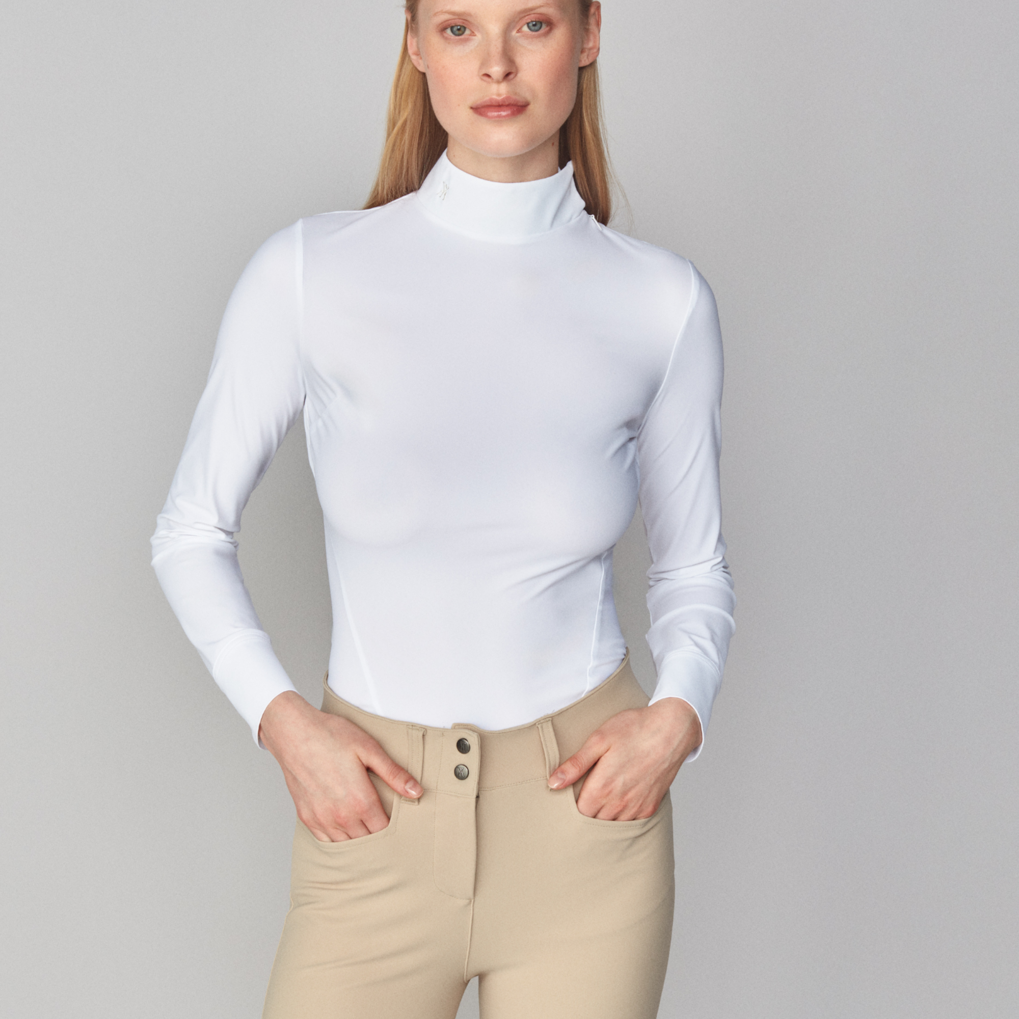Yagya Ladies Timeless Show Shirt, White