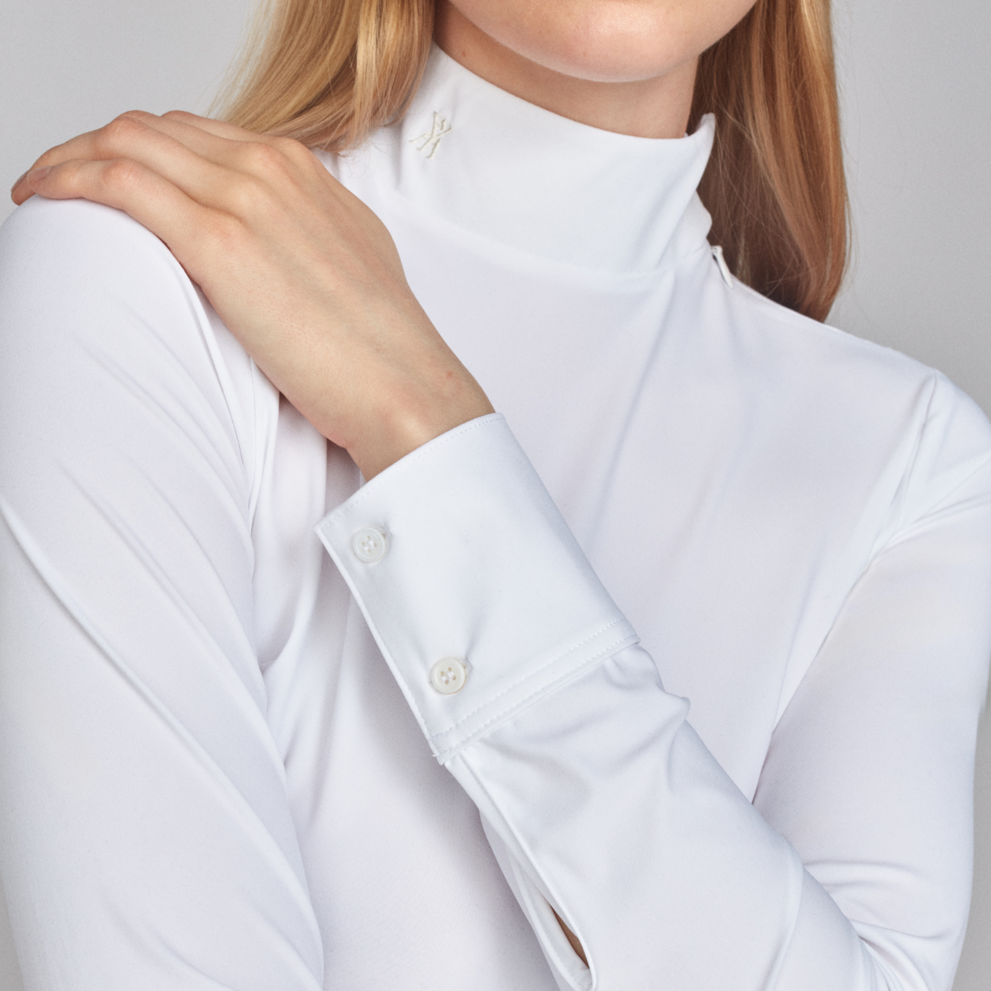 Yagya Ladies Timeless Show Shirt, White