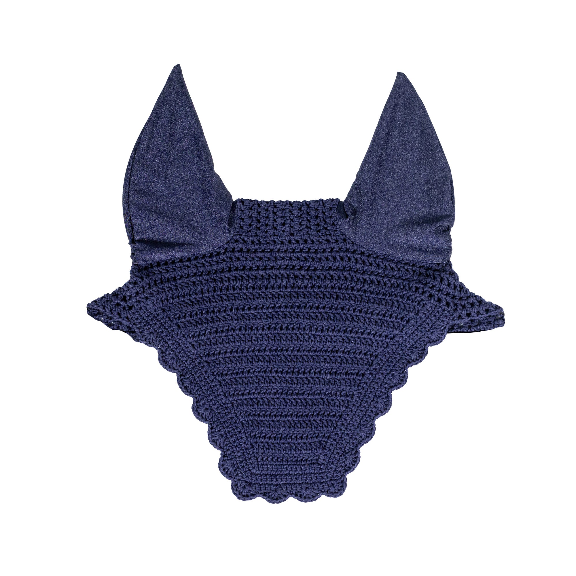 Kentucky Horsewear Fly Veil Wellington Wave, Navy