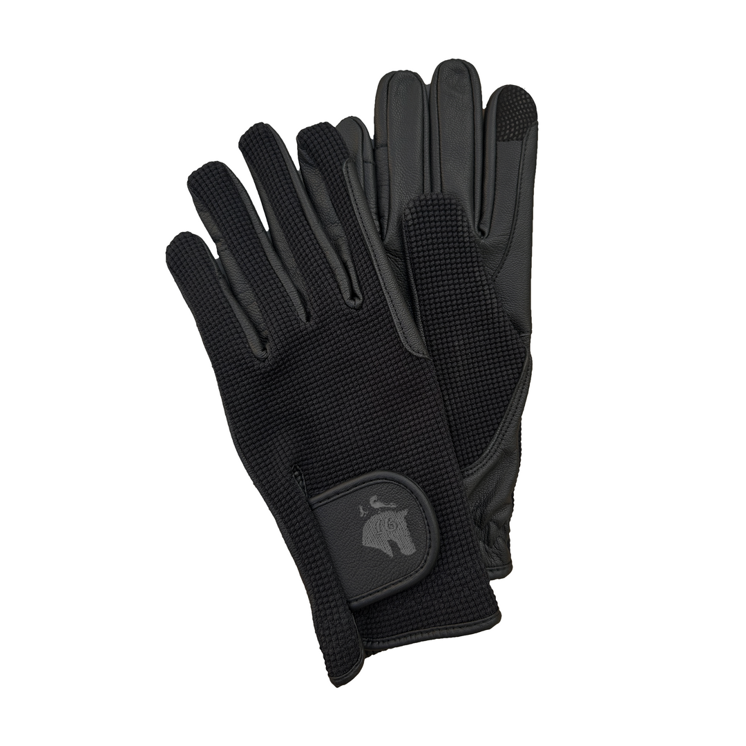 Sixteen Cypress Riding Gloves, Black