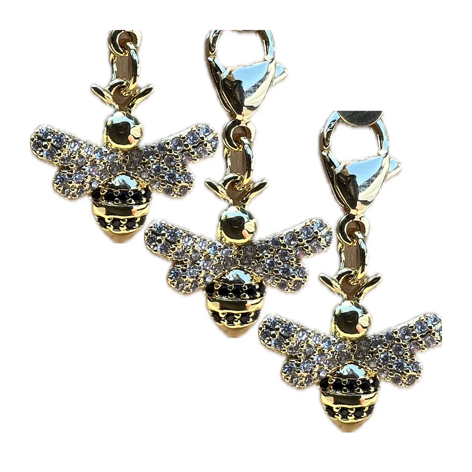 Dubois Cheval Sparkly Queen Bee Braid Charm