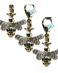Dubois Cheval Sparkly Queen Bee Braid Charm