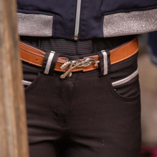 Pénélope Signature Belt, Brandy/Cognac