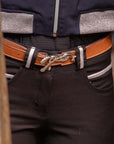 Pénélope Signature Belt, Brandy/Cognac