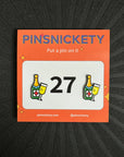 Pinsnickety Champagne Pins