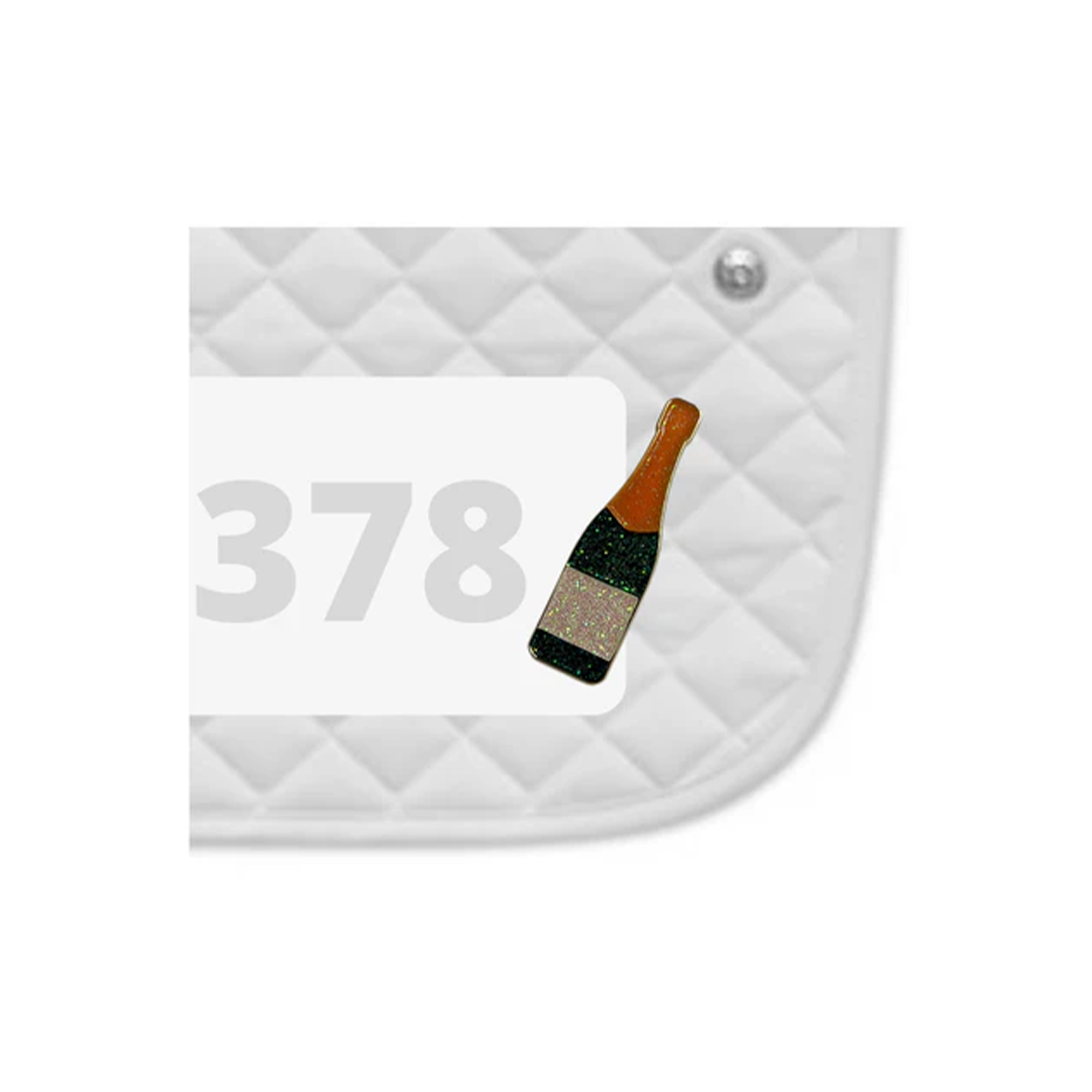Dubois Cheval Champagne Celebration Number Pin Charms