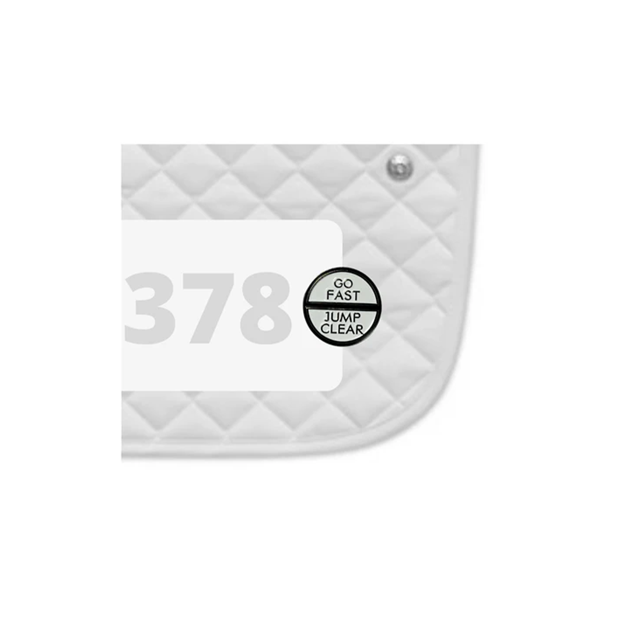 Dubois Cheval Go Fast & Jump Clear Number Pin Charms