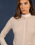 Dada Sport Helios ML Ladies Riding Competition Shirt, Latte