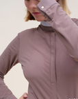 Dada Sport Helios ML Ladies Long Sleeve Horse Riding Competition Shirt, Taupe
