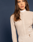 Dada Sport Helios ML Ladies Riding Competition Shirt, Latte