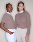 Dada Sport Helios ML Ladies Long Sleeve Horse Riding Competition Shirt, Taupe