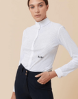 Dada Sport Helios ML Ladies Riding Competition Shirt, White