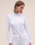 Dada Sport Euphoria Ladies Long Sleeve Competition Shirt, White