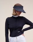 Dada Sport Helios ML Ladies Long Sleeve Horse Riding Competition Shirt, Black
