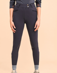 Dada Sport Kit New Ladies Knee Grip Breeches, Thunderstorm