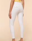 Dada Sport Giovani Grip Knee Grip Breeches, White
