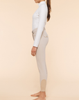 Dada Sport Giovani Grip Knee Grip Breeches, Beige
