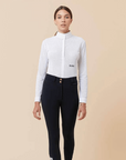 Dada Sport Helios ML Ladies Riding Competition Shirt, White