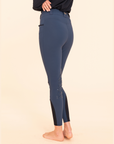 Dada Sport Kit New Ladies Knee Grip Breeches, Baltic Blue