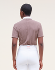 Dada Sport Helios MC Ladies Short Sleeve Competition Shirt, Taupe