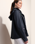 Dada Sport Tempo Ladies Rain Coat Airbag Compatible, Marine
