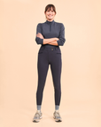 Dada Sport Kit New Ladies Knee Grip Breeches, Thunderstorm