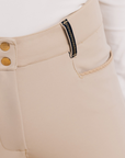Dada Sport Giovani Grip Knee Grip Breeches, Beige