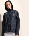 Dada Sport Tempo Ladies Rain Coat Airbag Compatible, Marine