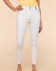 Dada Sport Giovani Grip Knee Grip Breeches, White