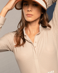 Dada Sport Helios ML Ladies Riding Competition Shirt, Latte