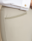 Dada Sport Kit New Ladies Knee Grip Breeches, Beige