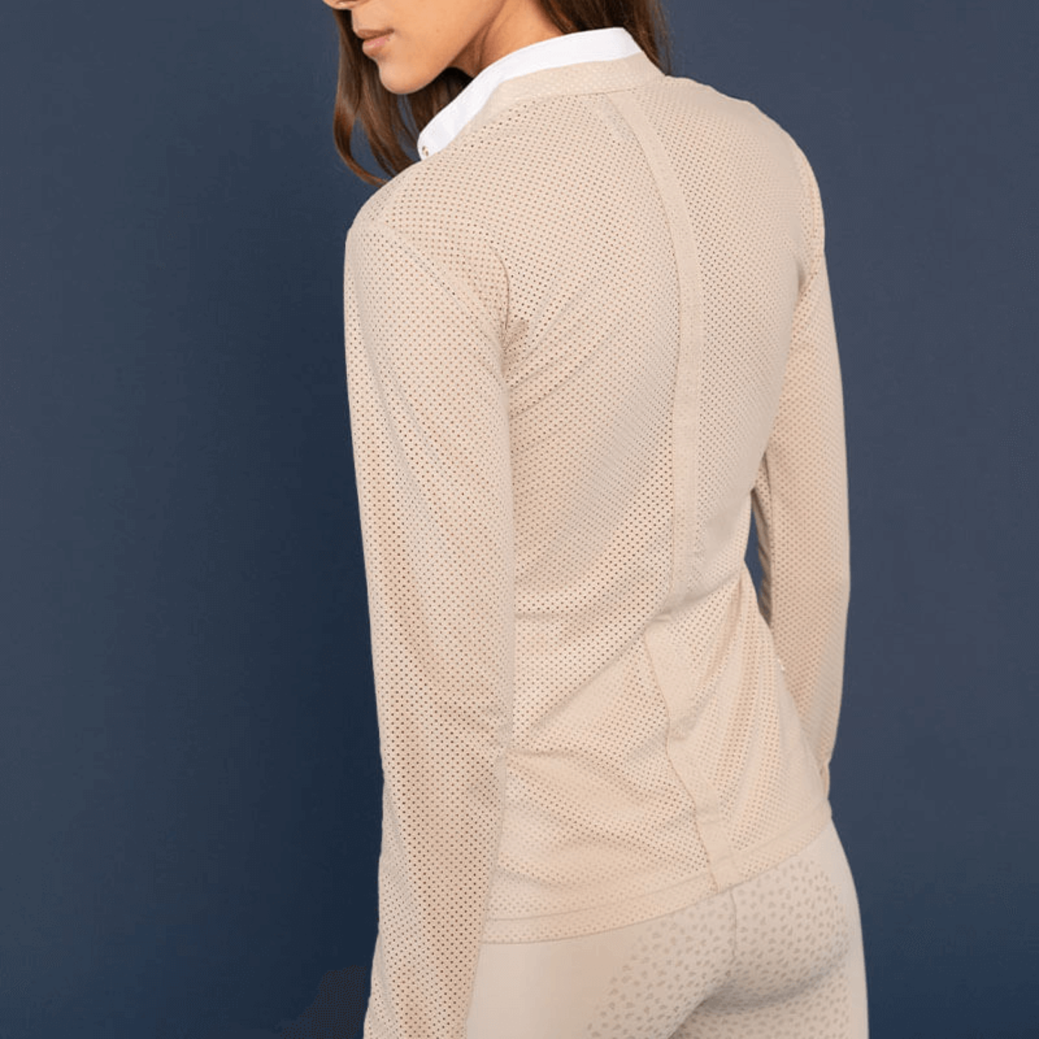 Dada Sport Helios ML Ladies Riding Competition Shirt, Latte
